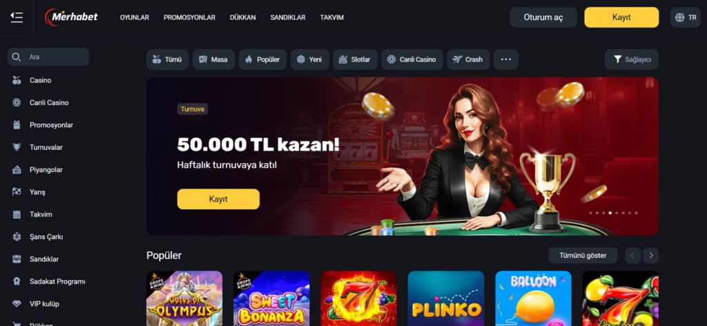 Merhabet slot oyunları